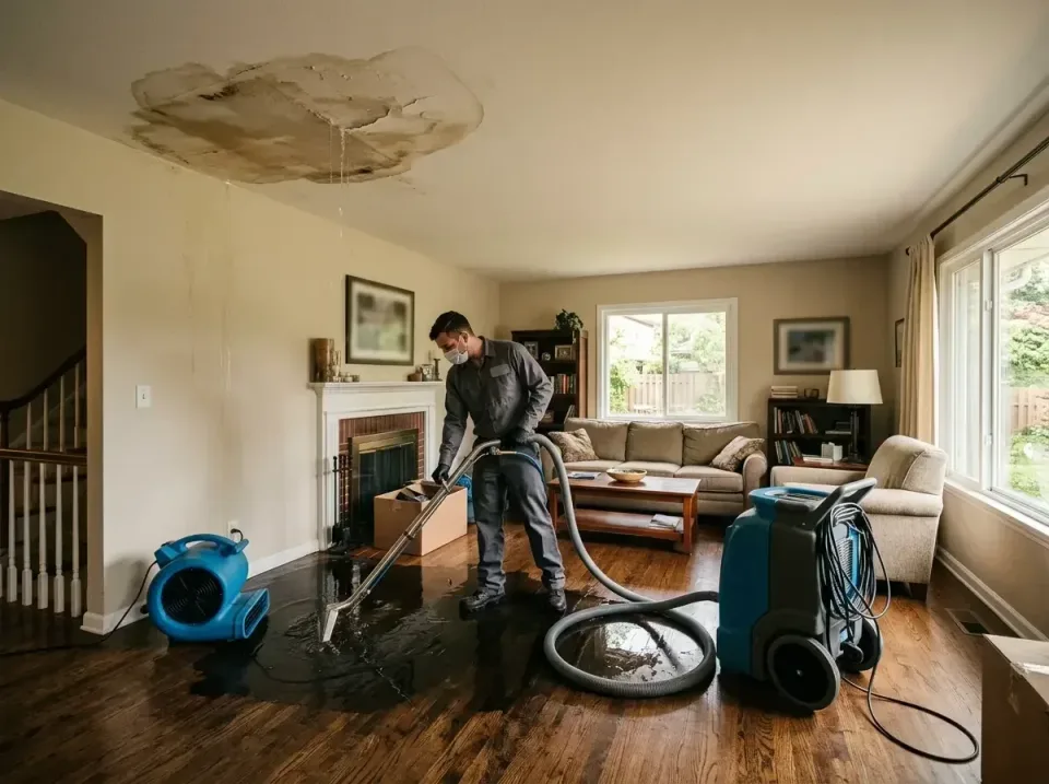attic-pipe-burst-ceiling-drip-008 — frequently asked questions, Water Damage Restoration & Carpet Care in Idaho